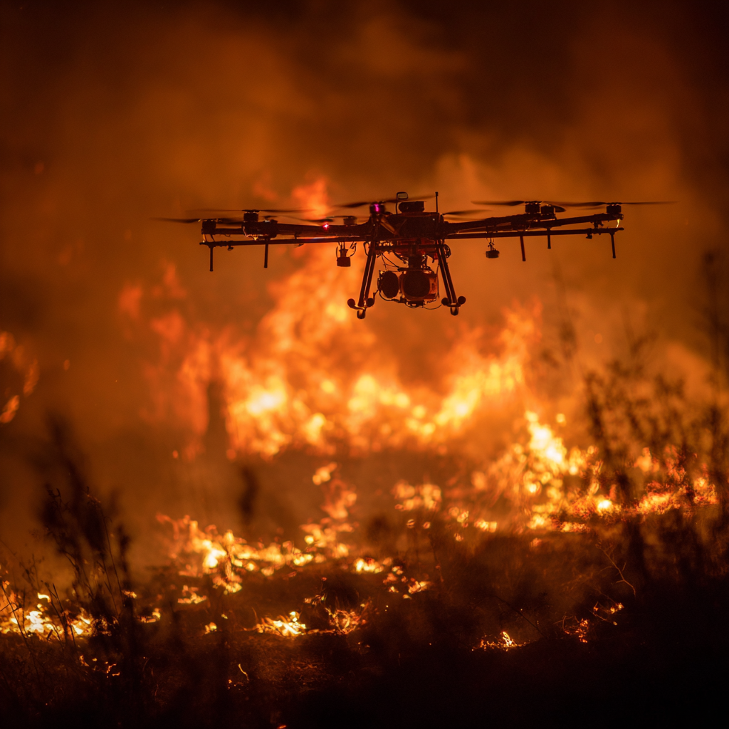 Firefighting Drones design